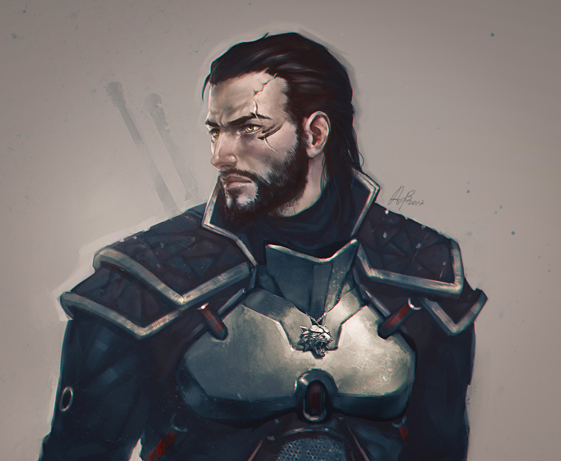 Artstation Witcher Adam Of Detroit Alex De Bernardis