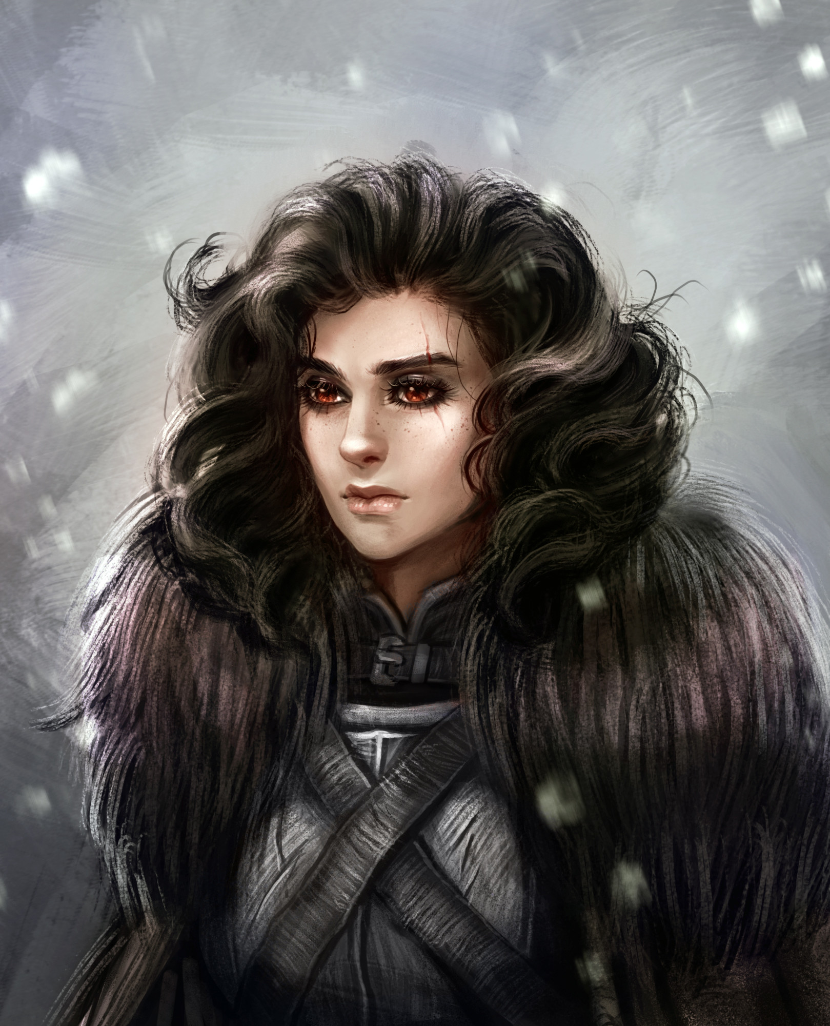 Female Jon Snow Fan Art