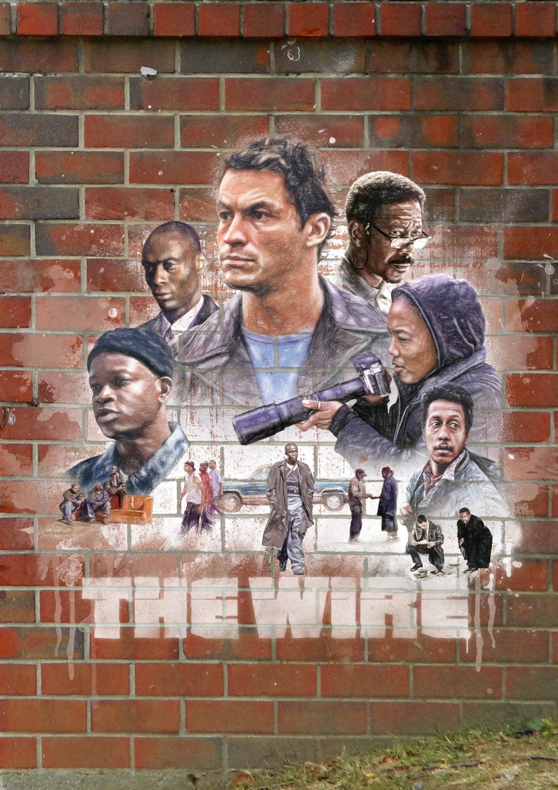 Sorin Ilie - The Wire Season 1 Poster