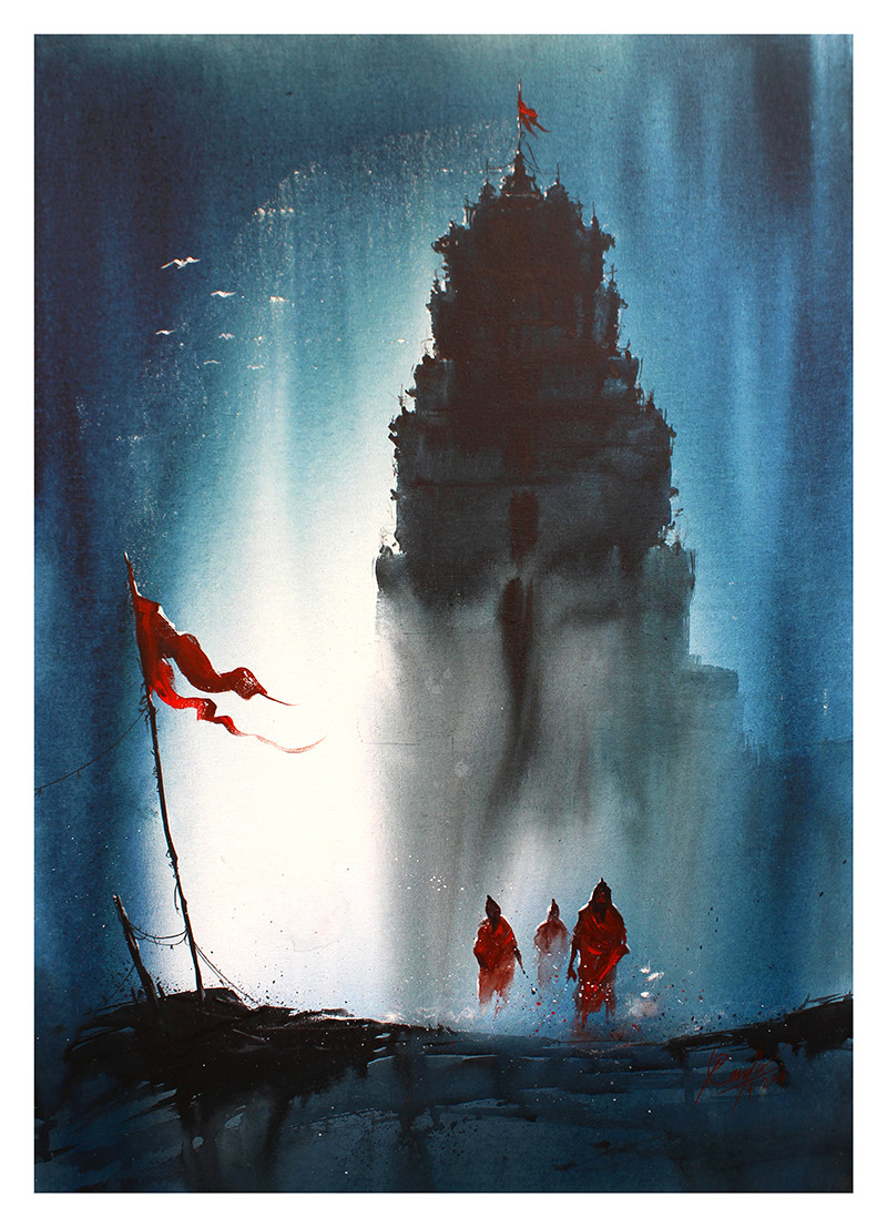 Artstation Watercolor Paintings Mv Renju