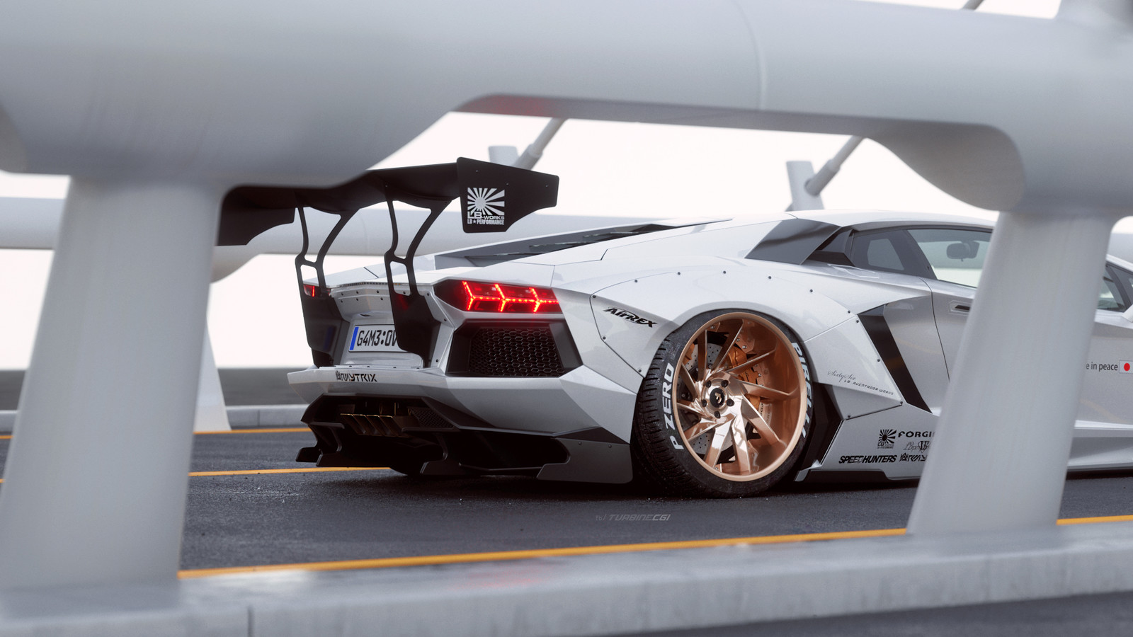 LB Aventador CGI