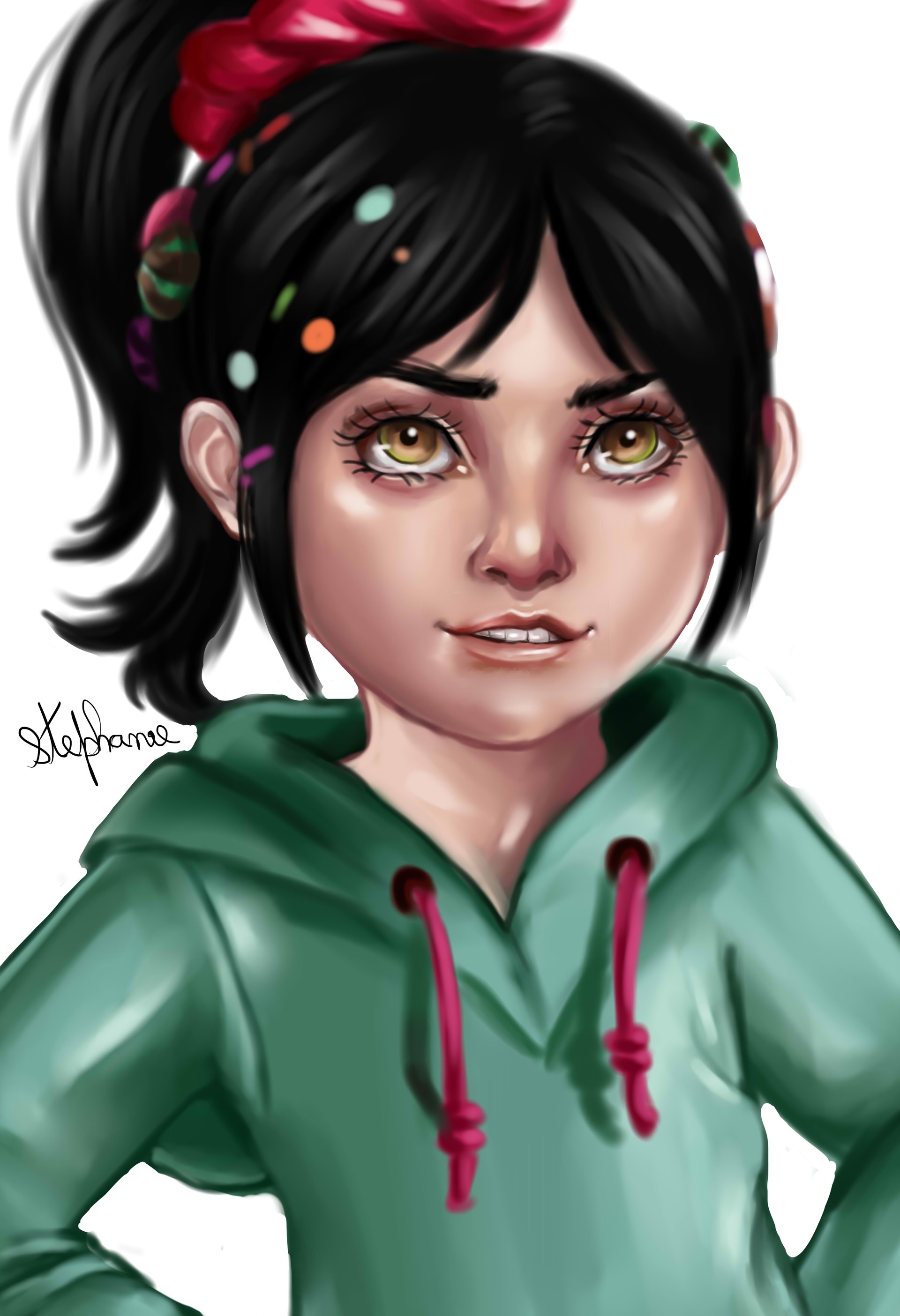 Vanellope Naked