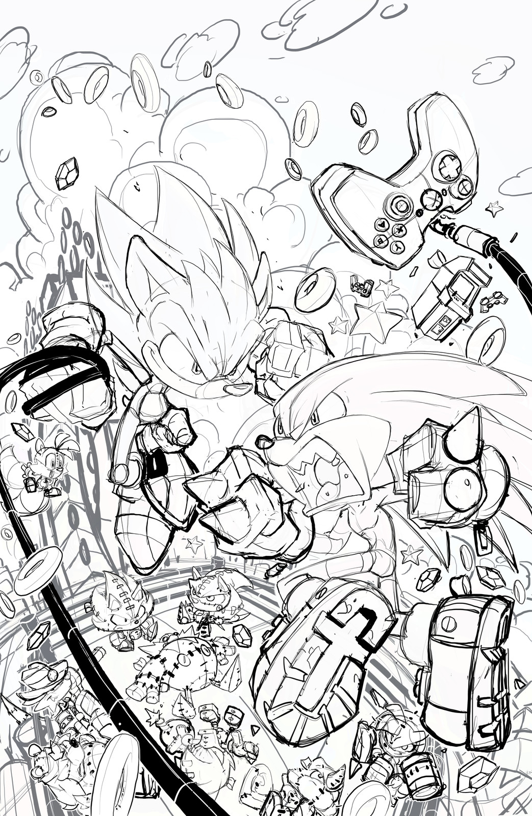 WIP 03 - Ruffy Lines
