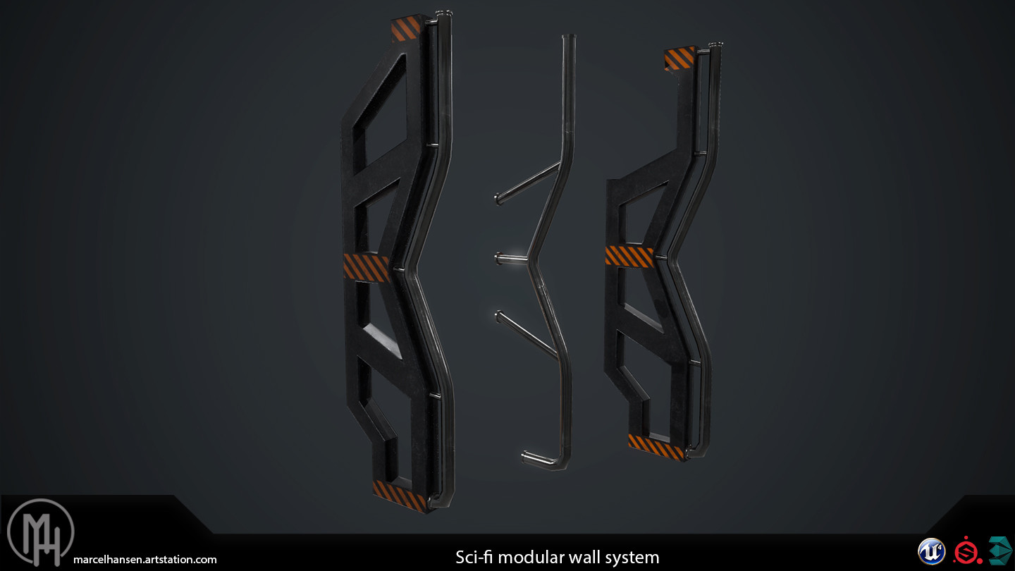 Pillar attachements for walls