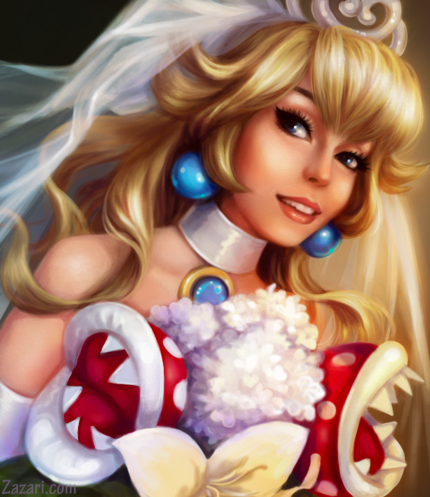 Featured image of post Wedding Princess Peach Fanart