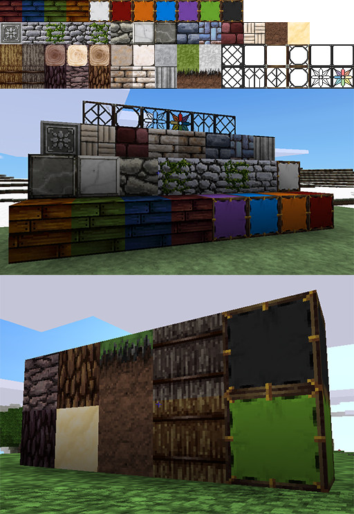 ArtStation Voxel block texture tiles