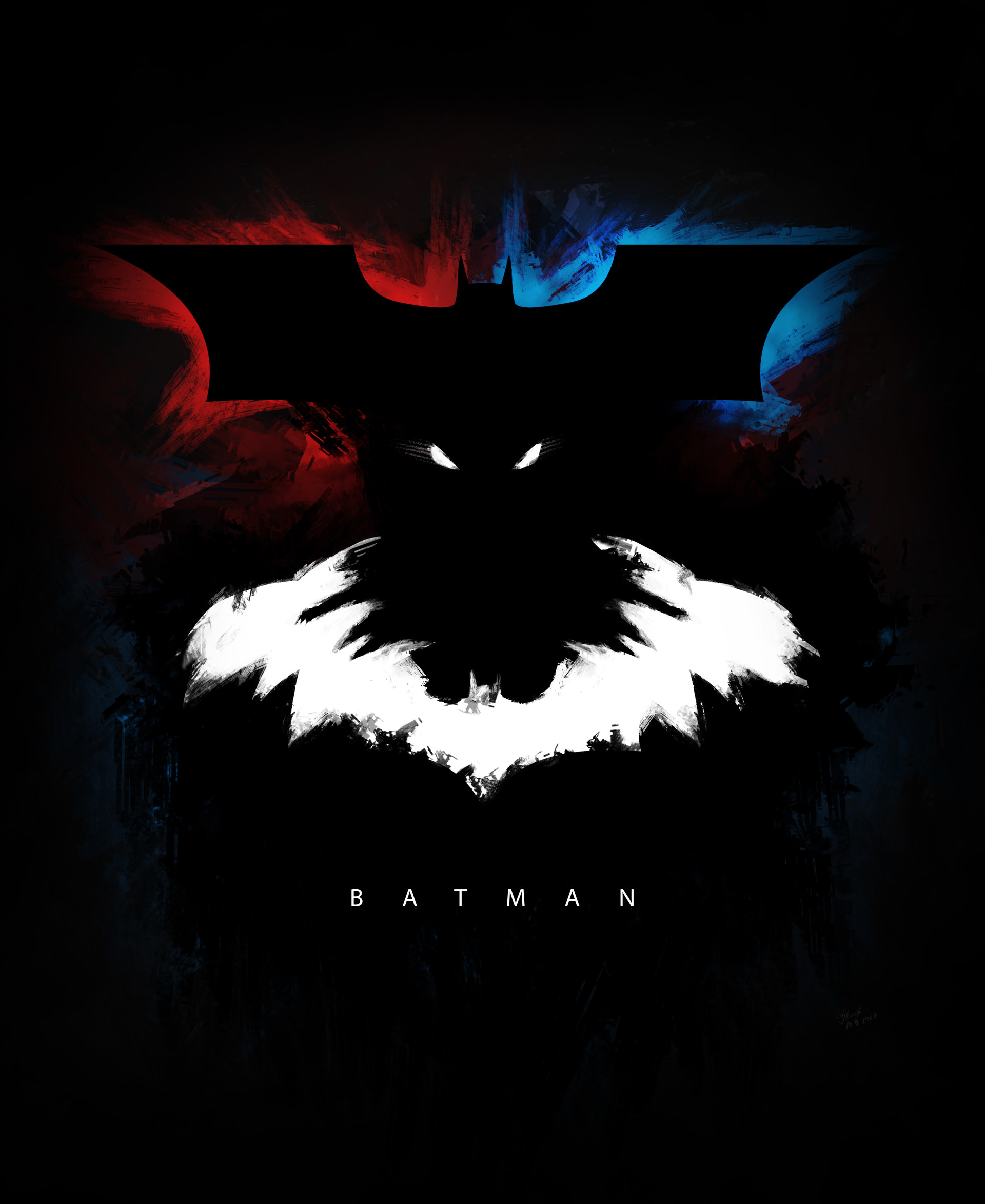 Batman Fan Art Poster by Arda Hocic
