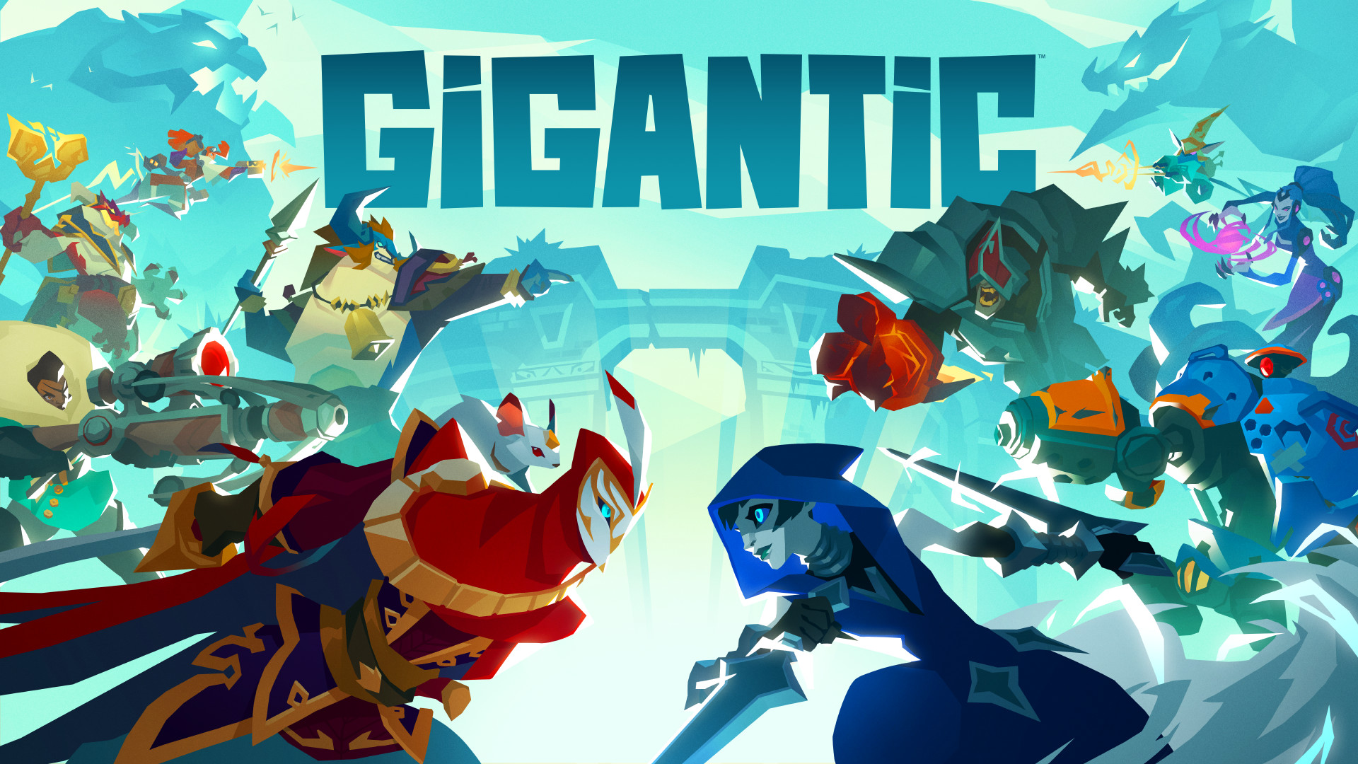 ArtStation Gigantic Key Art ArtStation Gigantic Key Art