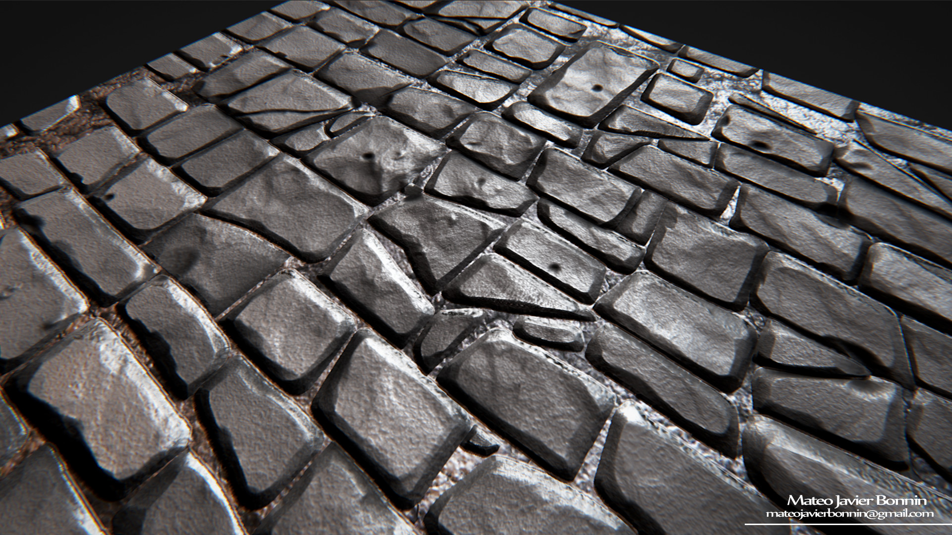 Artstation Game Texture 01 Tile Personal Project Mateo