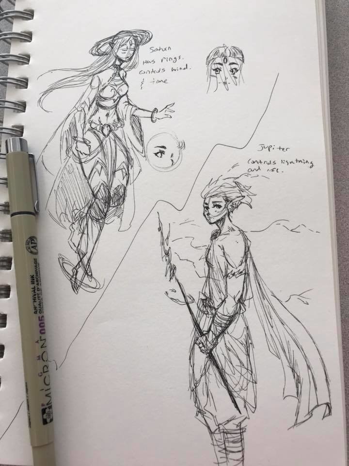 when the idea originally came to mind 