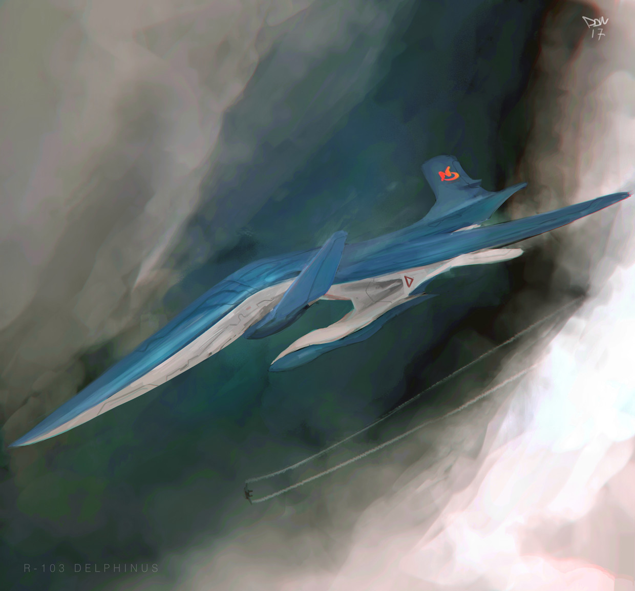 ArtStation - R-103 Delphinus