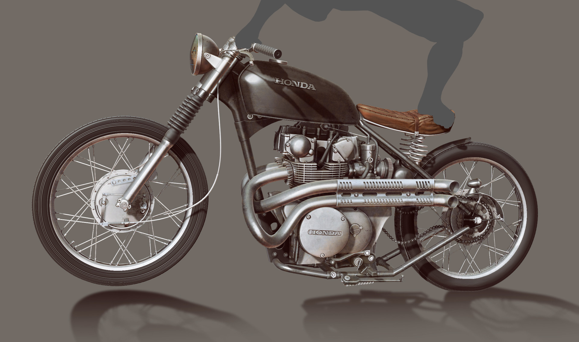 Honda cb shop 500 bobber