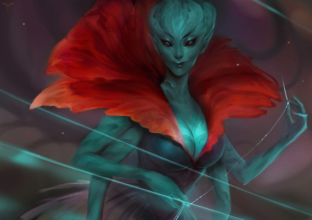 Artstation Alien Fantasy Sandra Duchiewicz