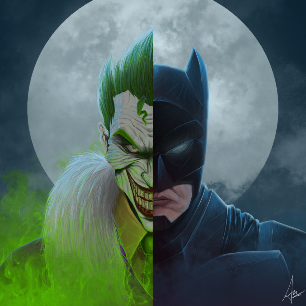  Artist - Joker vs Batman