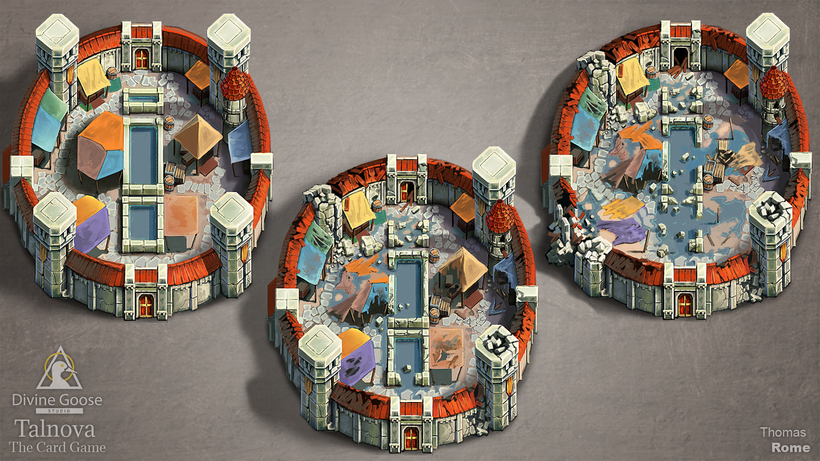 Ingame buildings : The Great Market