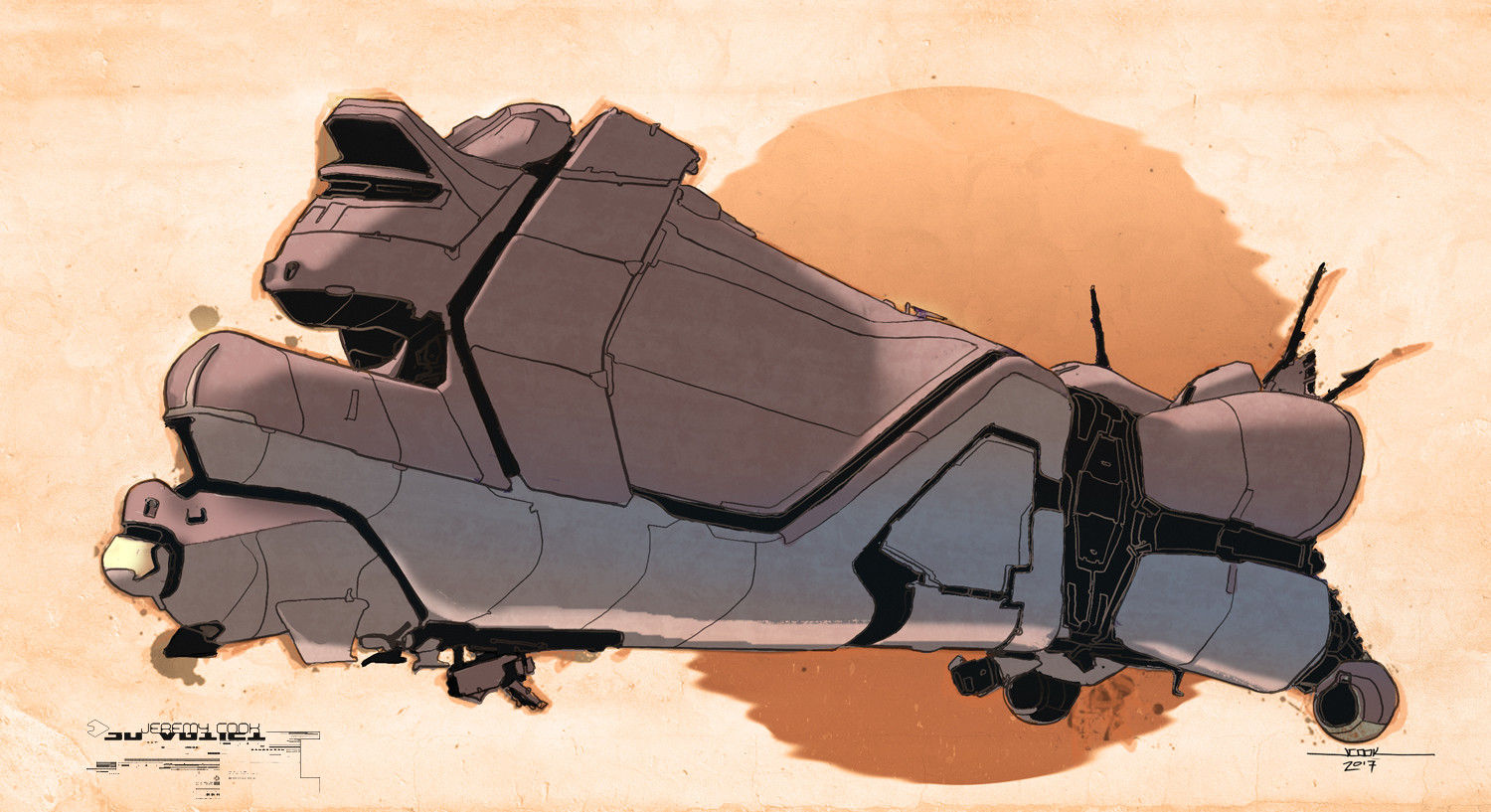 "Inksplat" ship #11