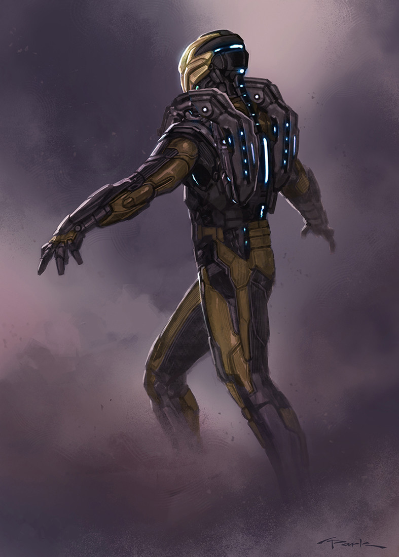 Concept artists #AndyPark have shared glimpse of #Marvel's #AntMan villain,  #Yellowjacket, which was one of the…