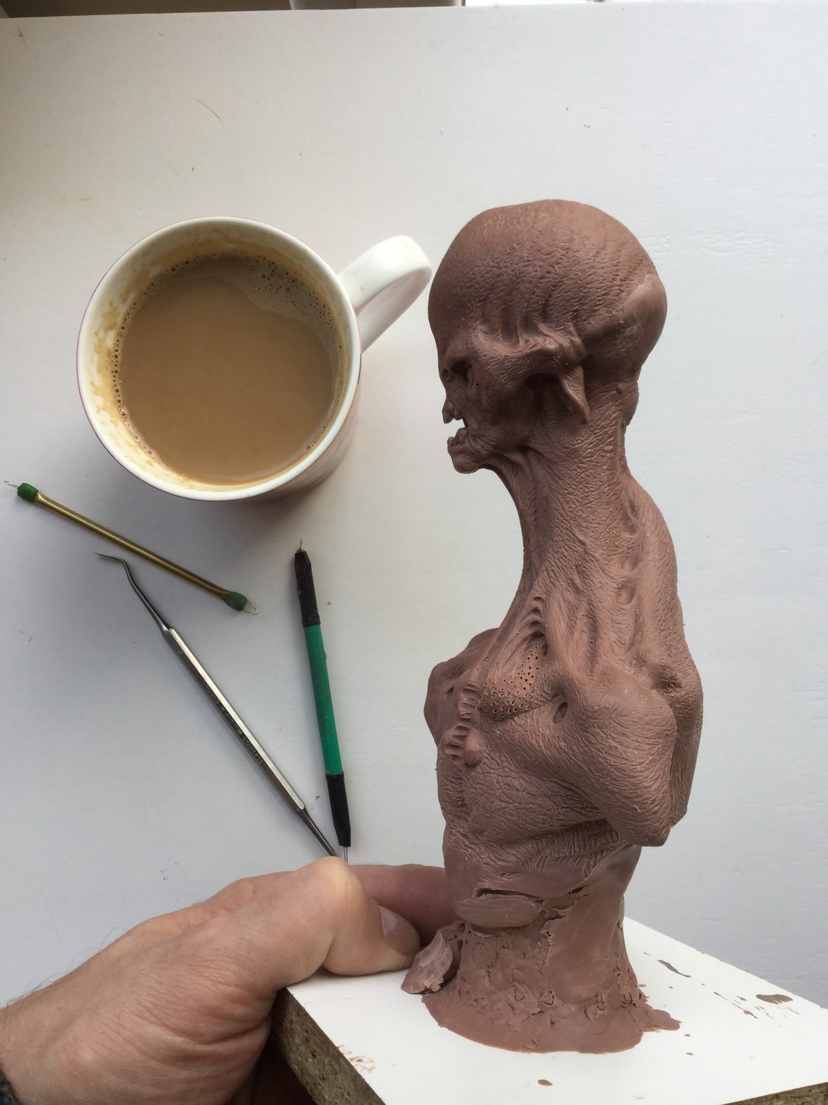 Alien/monster clay/work in progress