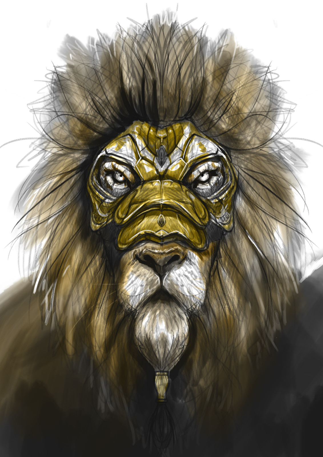 "The Lion Priest" Previous sketch