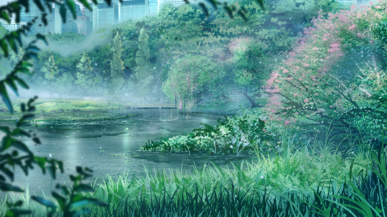 Artstation Garden Of Words Amos Yan