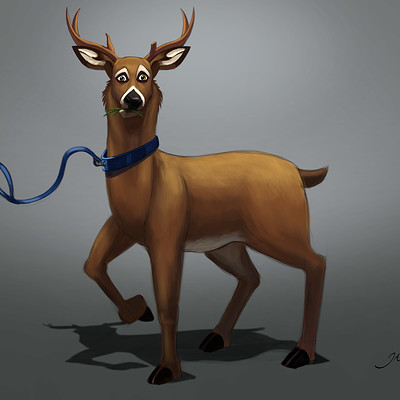 Nicholas jasper deer character design full