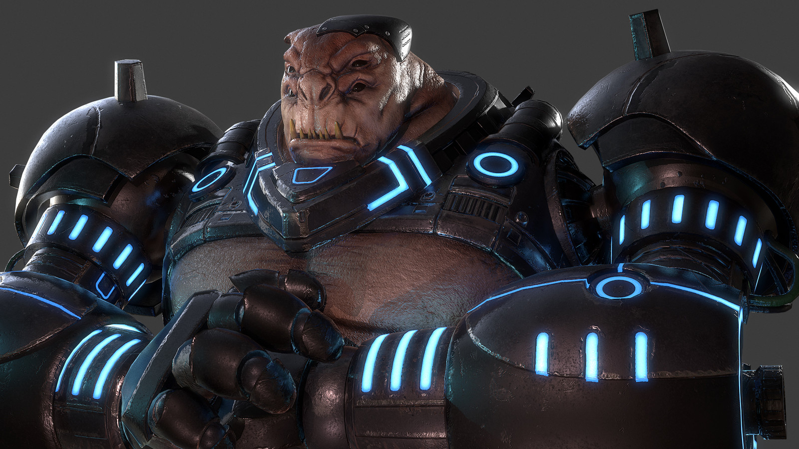 Beyond Human challenge -Big Joe - Realtime character