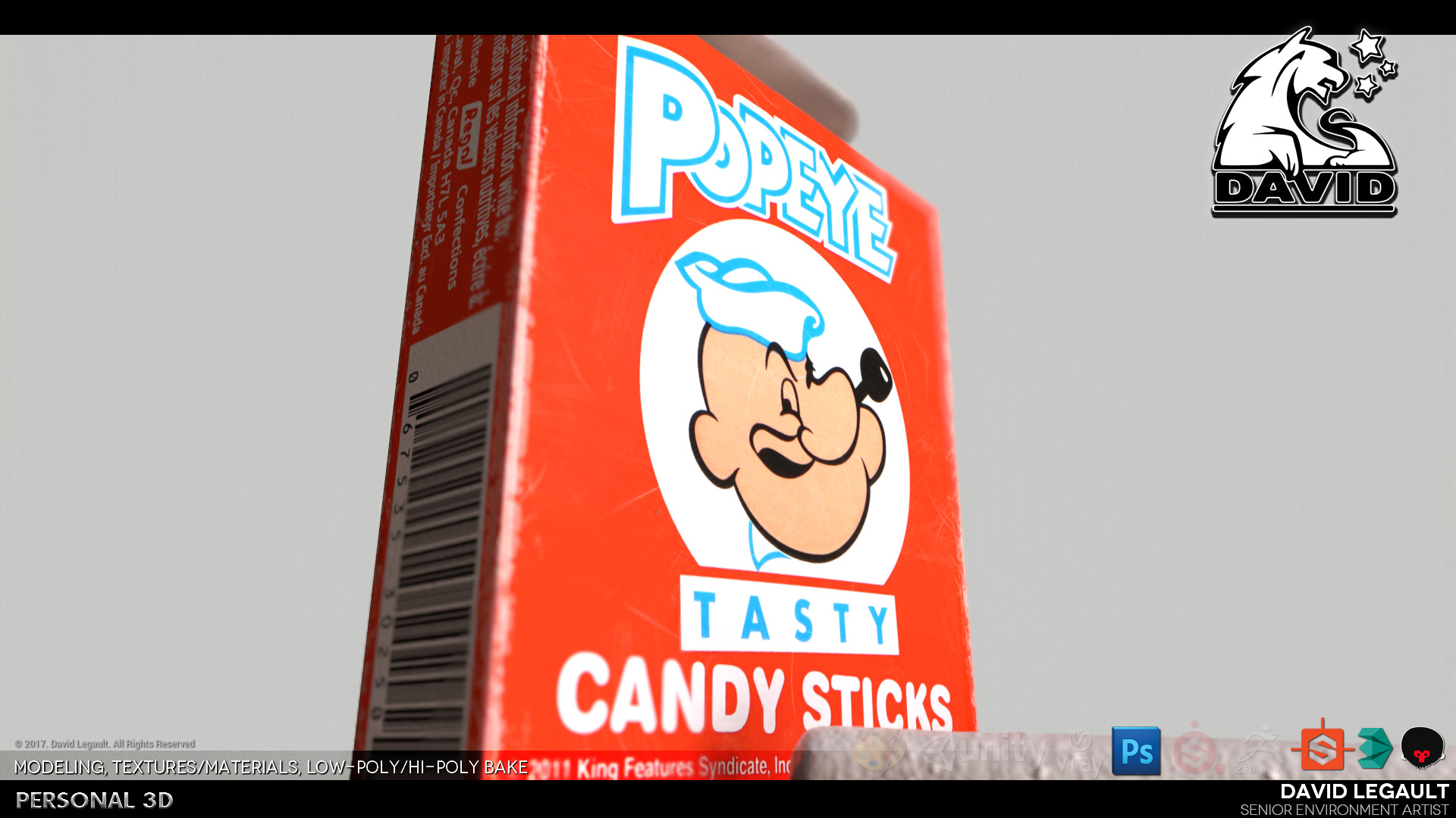 David Legault Portfolio Popeye Candy
