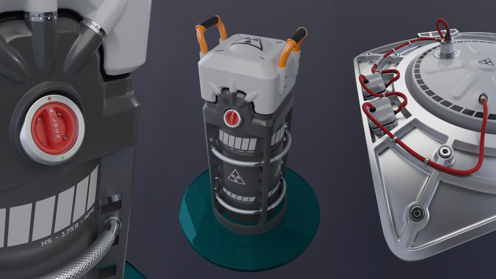 Artstation Sci Fi Battery Petr Švenda Scroll To See More