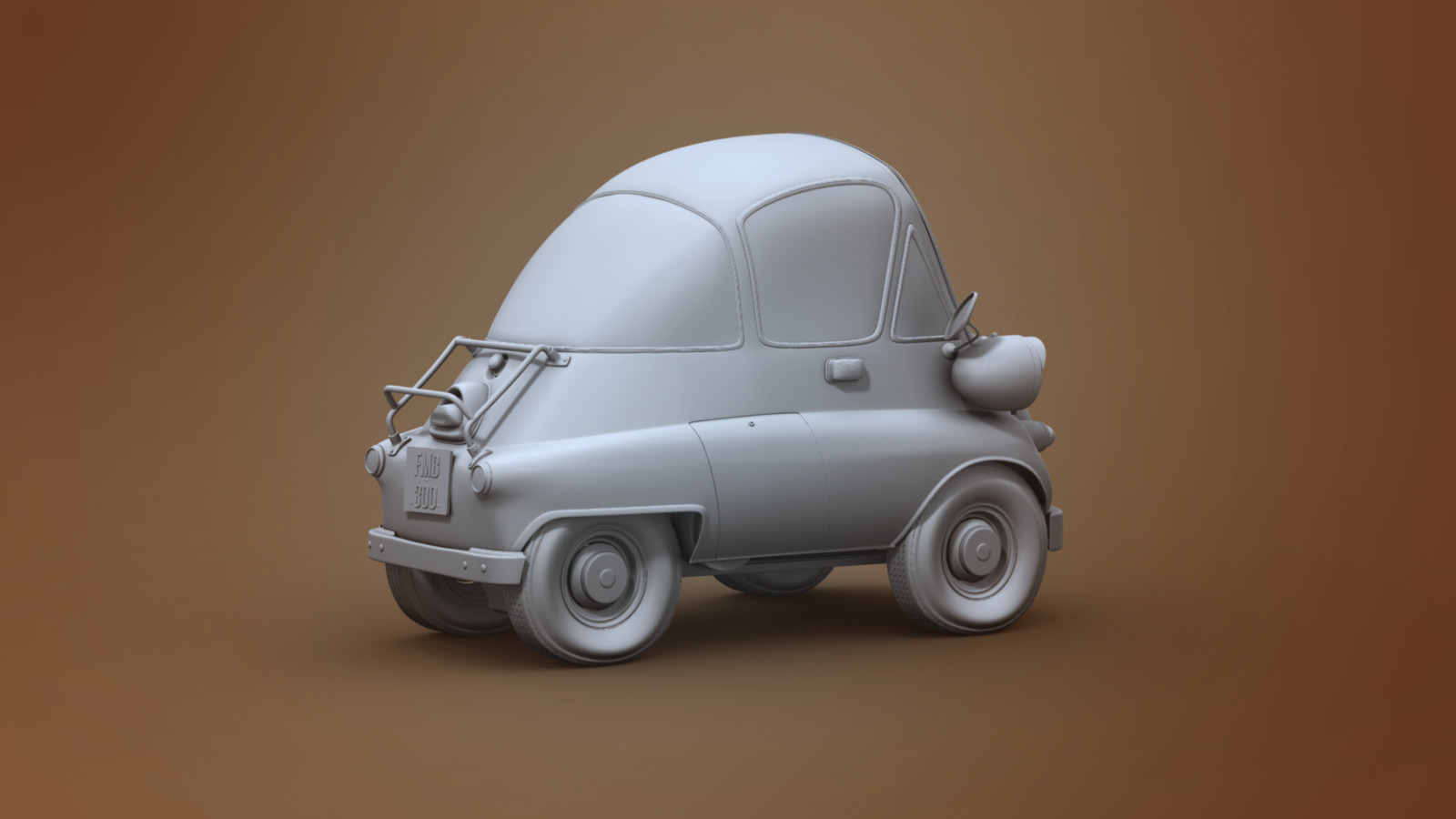 the original 1955 bmw isetta 300