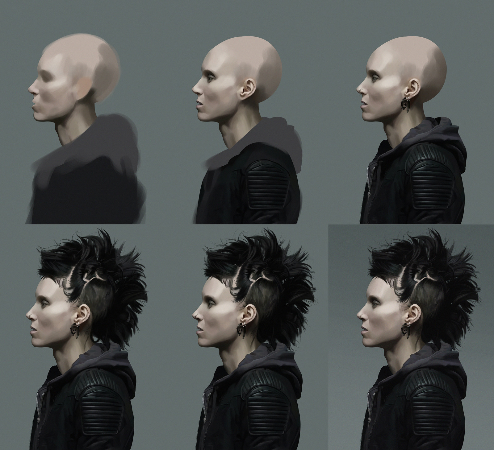 Lisbeth Salander - work in progress