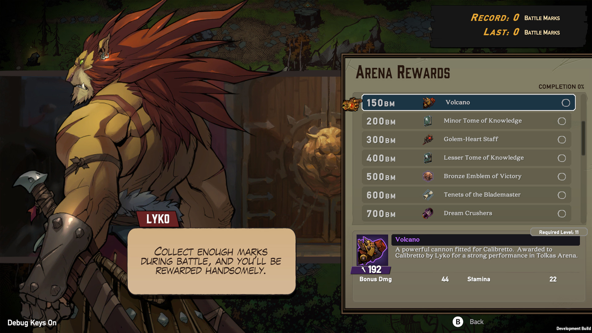 Карта волколака перебежчика battle chasers