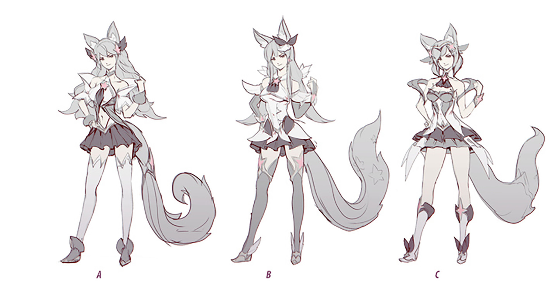 Artstation Star Guardian 2017 Zeronis Light and shadow concept art by lo yamon. artstation star guardian 2017
