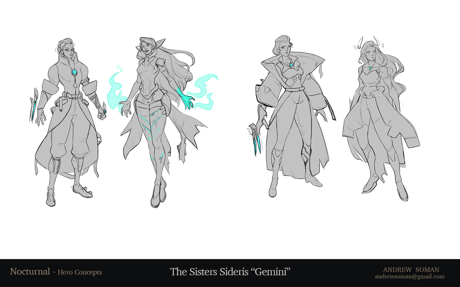 Artstation Gemini Overwatch Fan Character Concept Andrew Soman