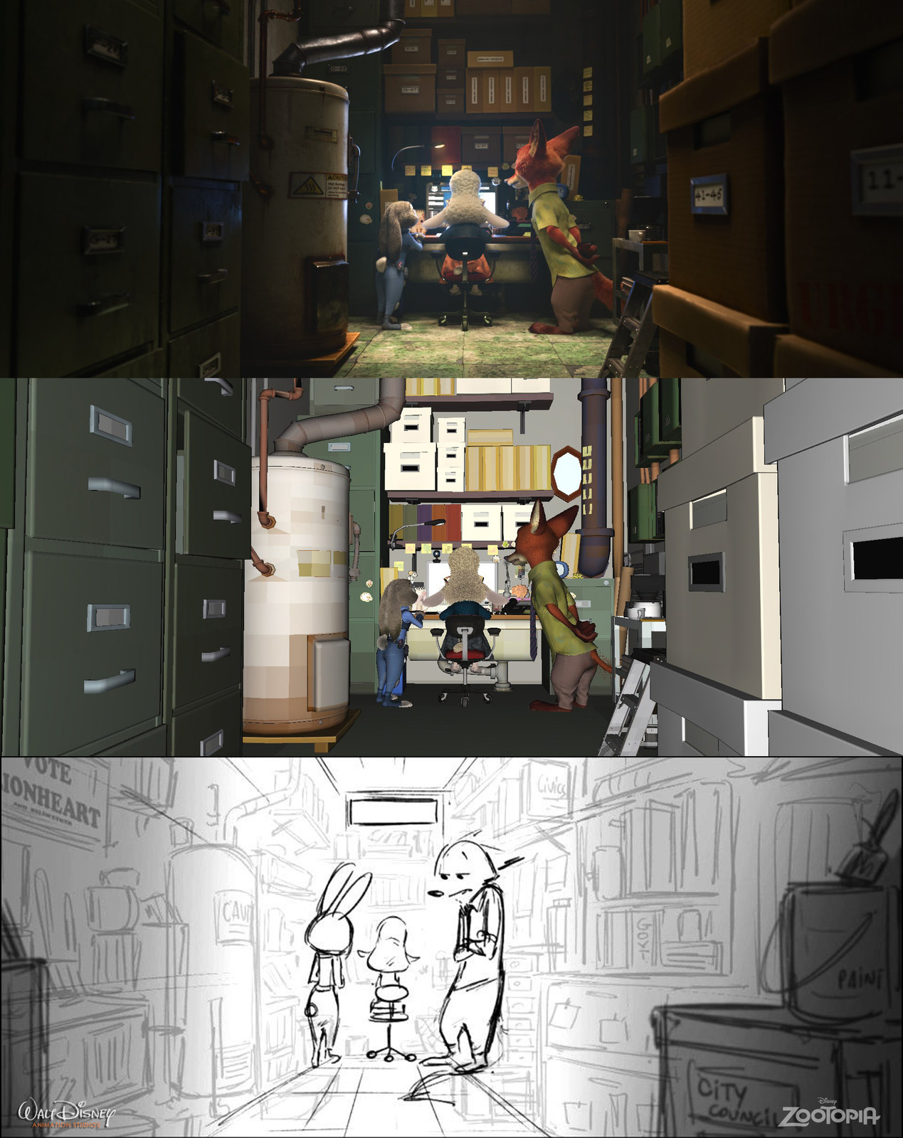 Storyboard to Final Frame