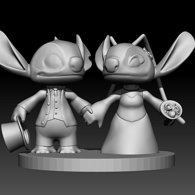 Cake topper, zbrush & 3d printing