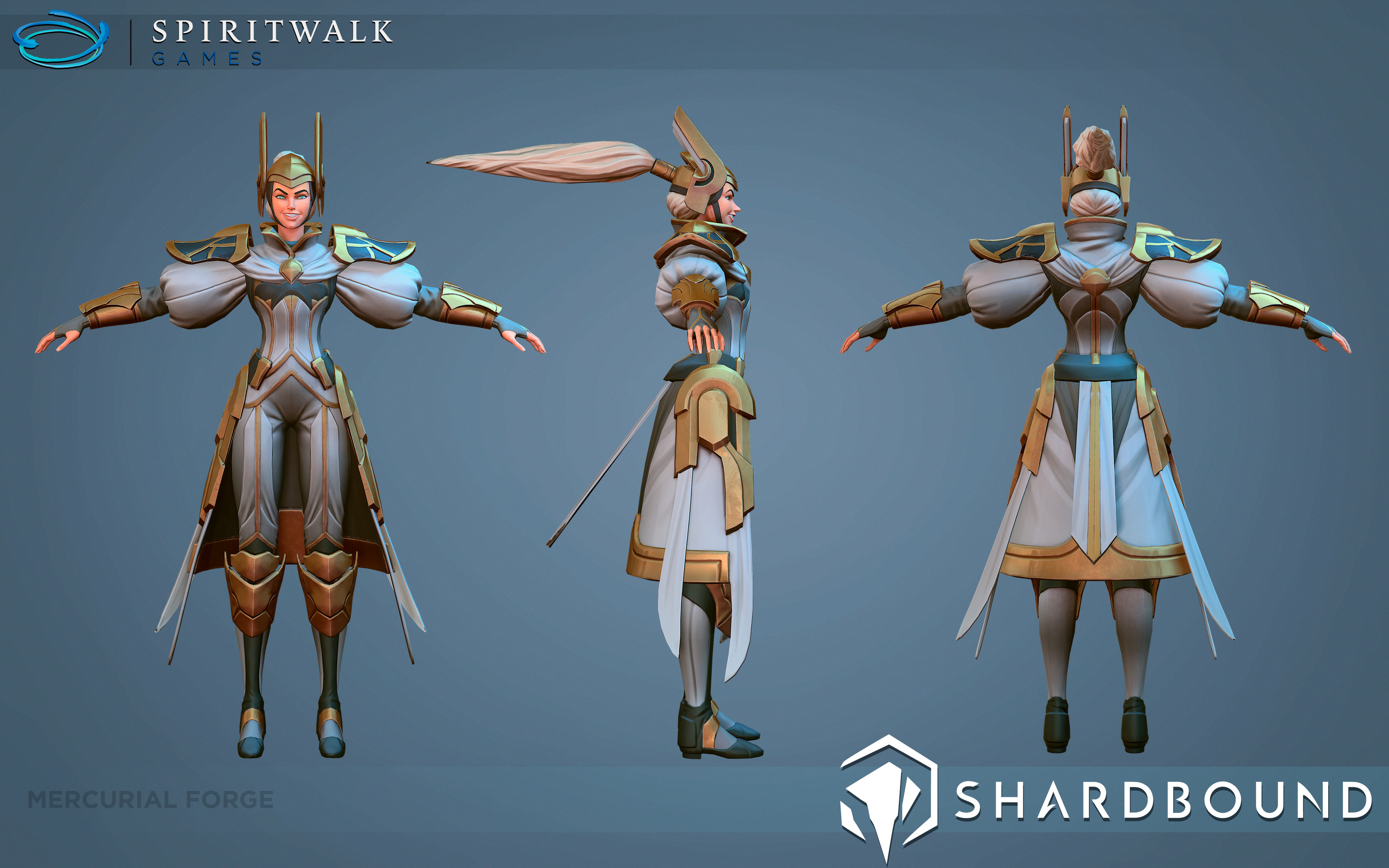 Mercurial 3D Character Artist Shardbound Harbinger