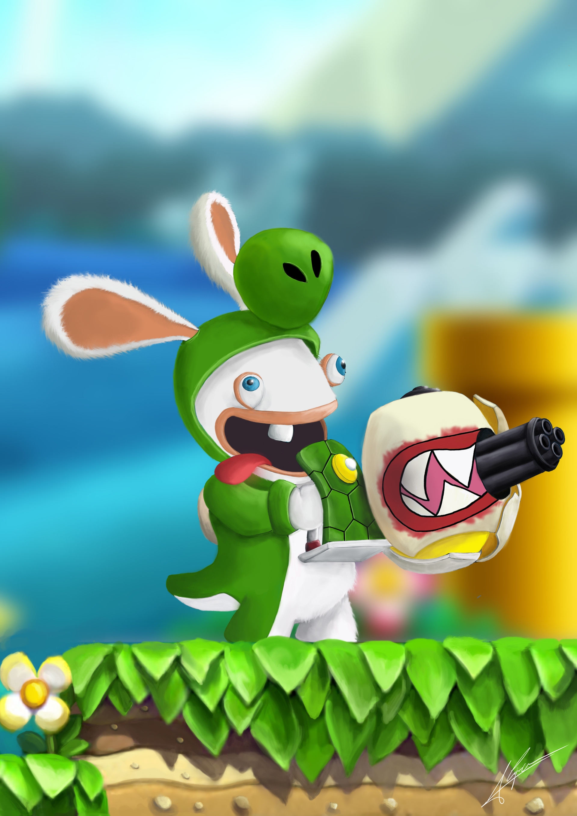Alberto Ciprian Rabbid Yoshi