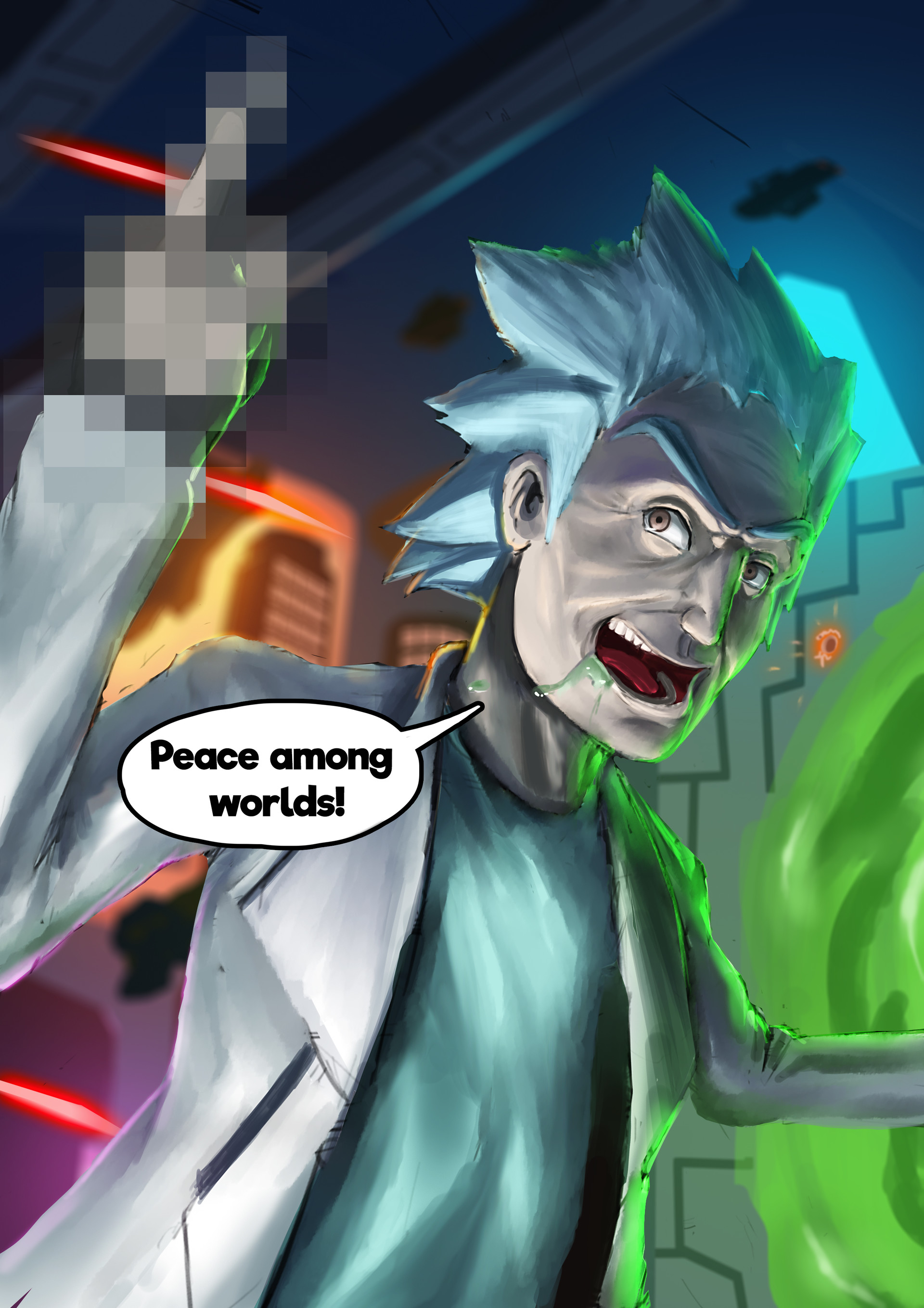 28+ Rick And Morty Peace Among Worlds Wallpaper Hd HD Wallpaper