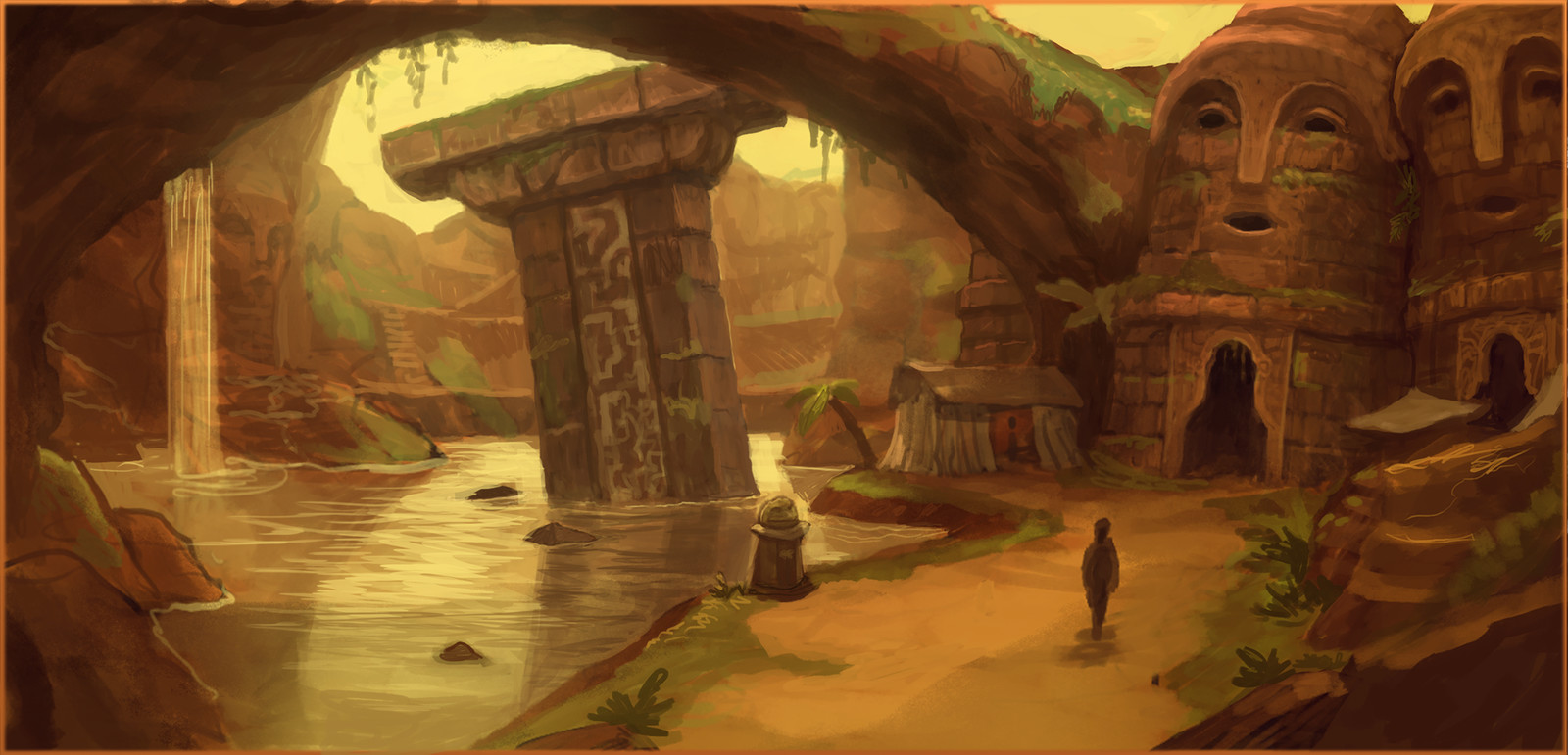 Concept for the oasis environment 