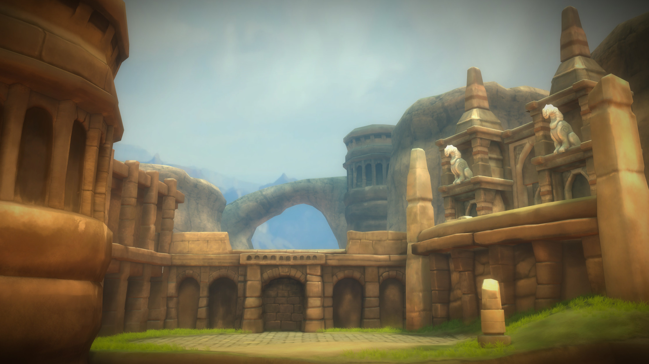 The first environment I did for Earthlock 
