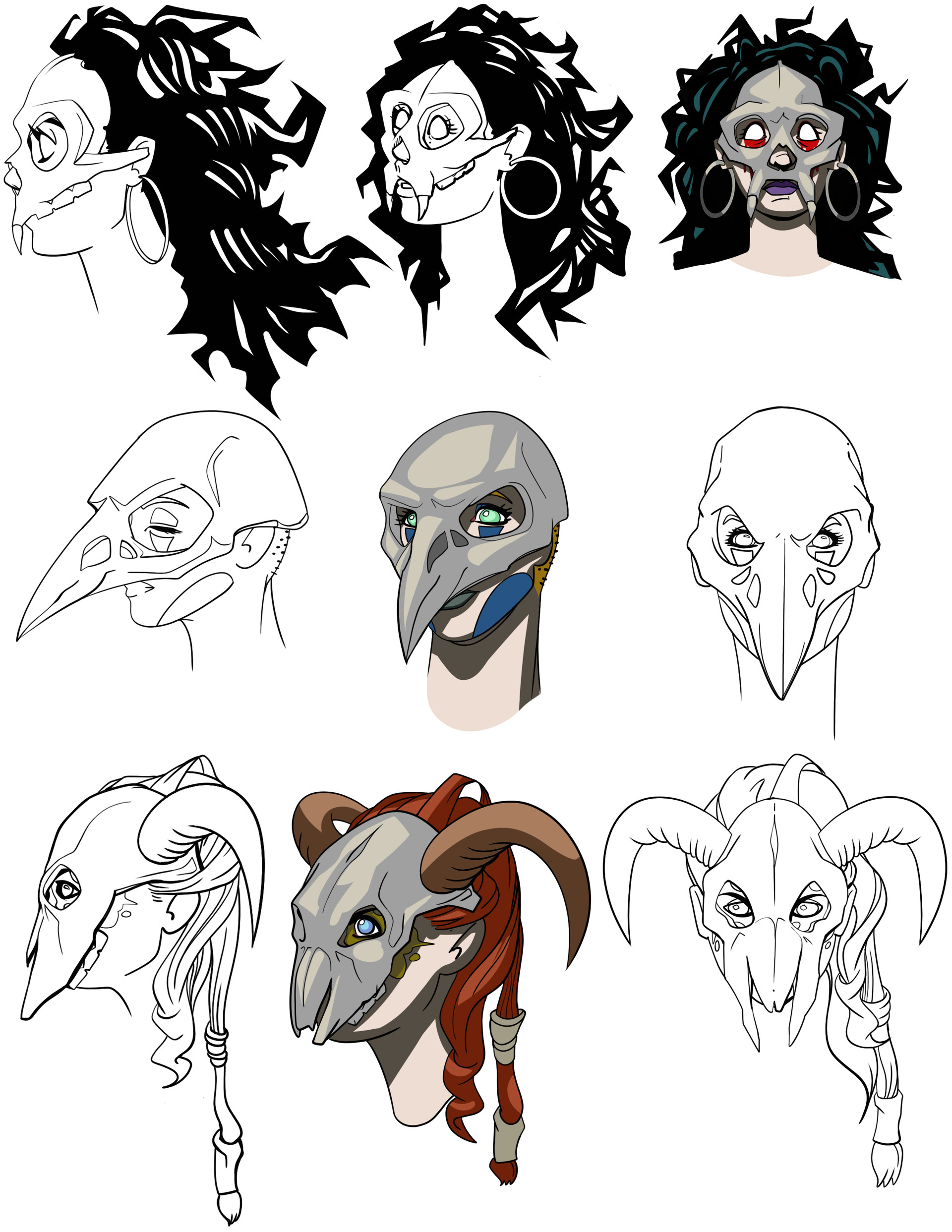 Animal Skull Masks