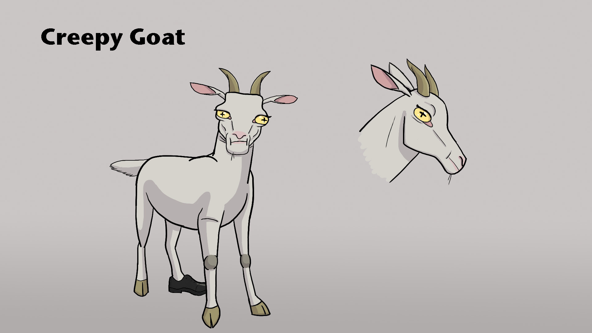 ArtStation Creepy Goat