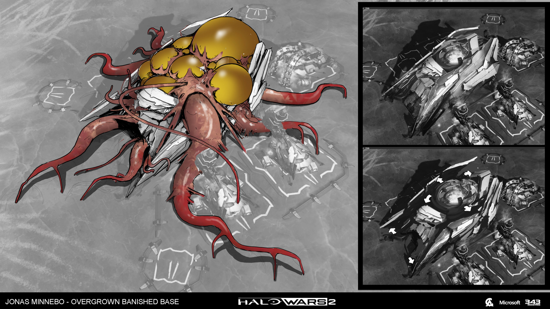 Jonas Minnebo Halo wars 2 The flood