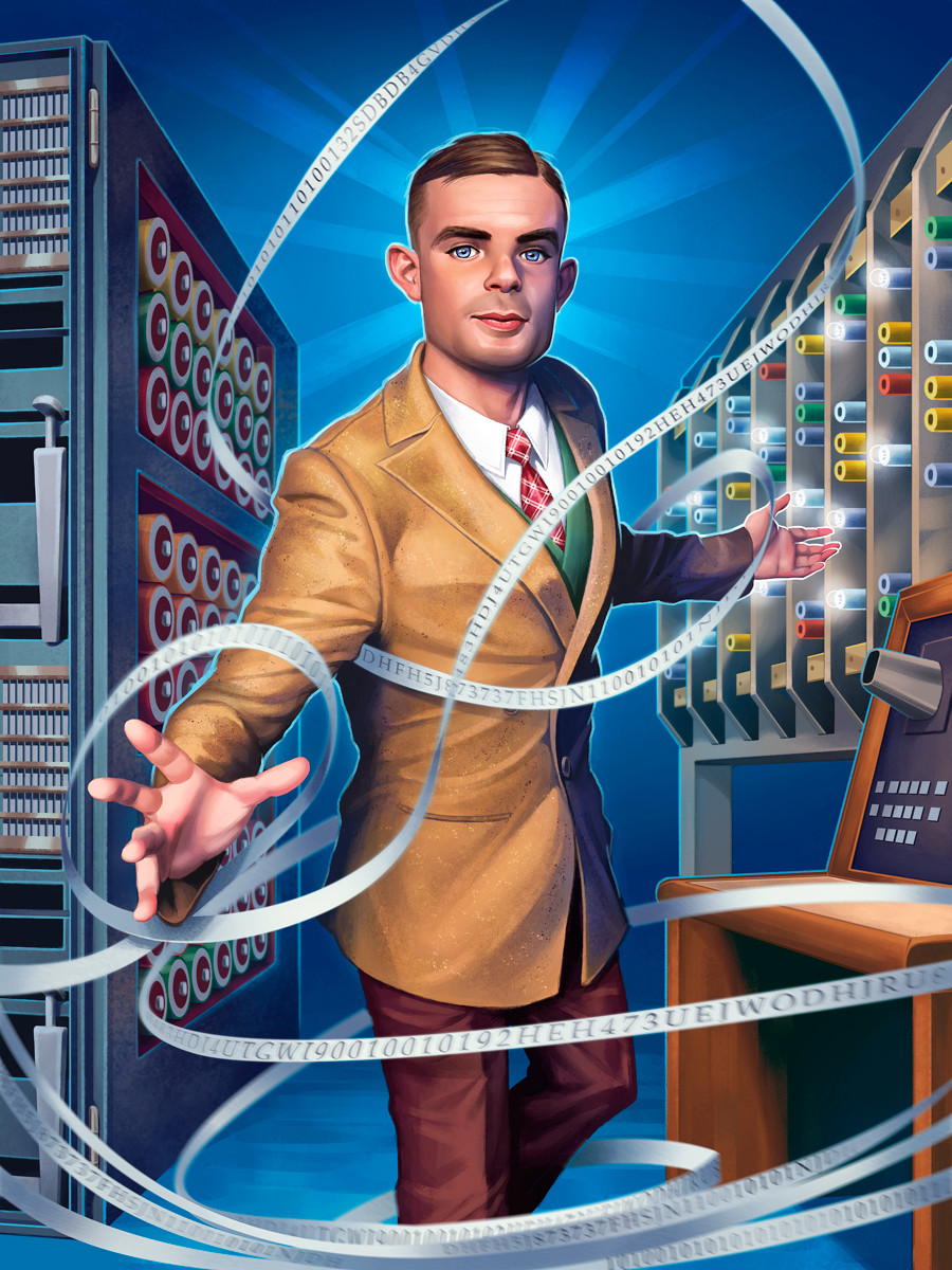 Alan Turing (23 June 1912 – 7 June 1954) was an English computer scientist, mathematician, logician, cryptanalyst and theoretical biologist. Turing is widely considered to be the father of theoretical computer science and artificial intelligence.