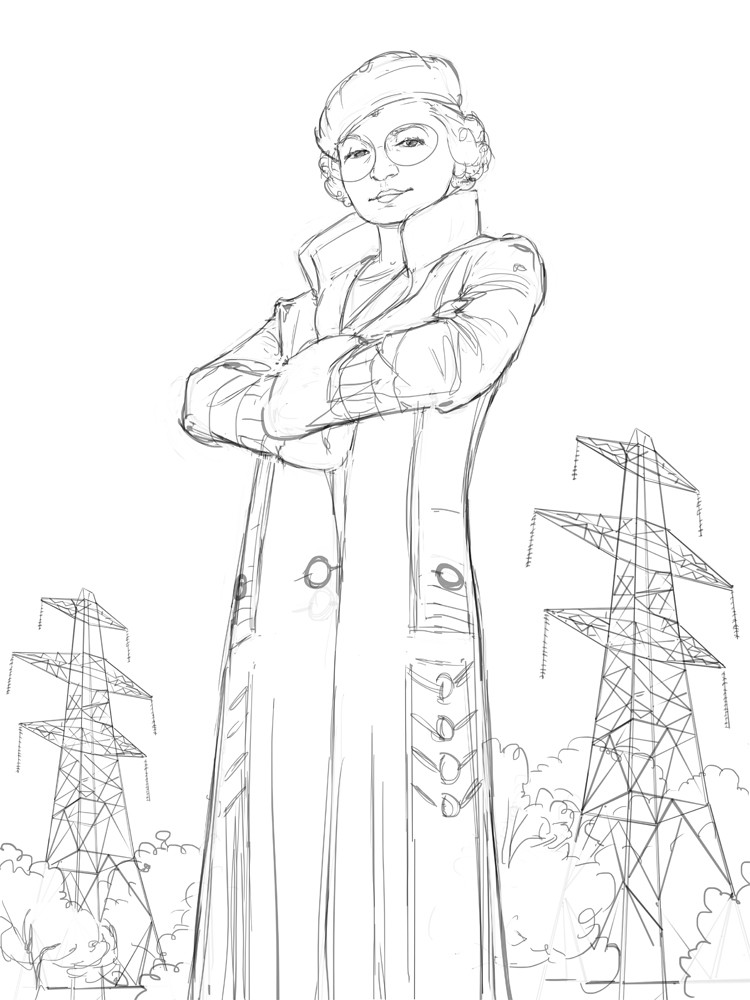 Initial sketch