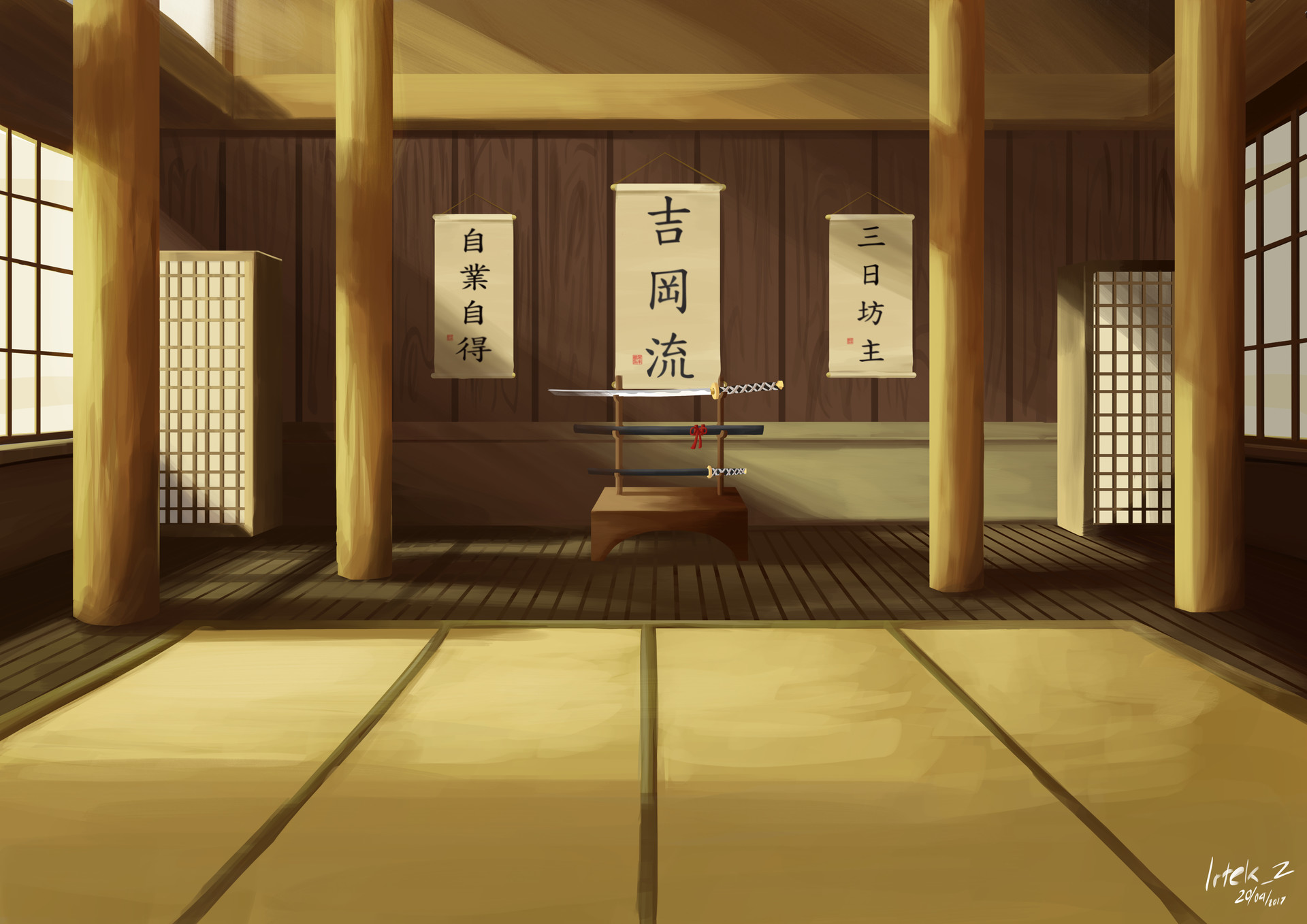 2d background anime illustration by Misaqieleven | Fiverr