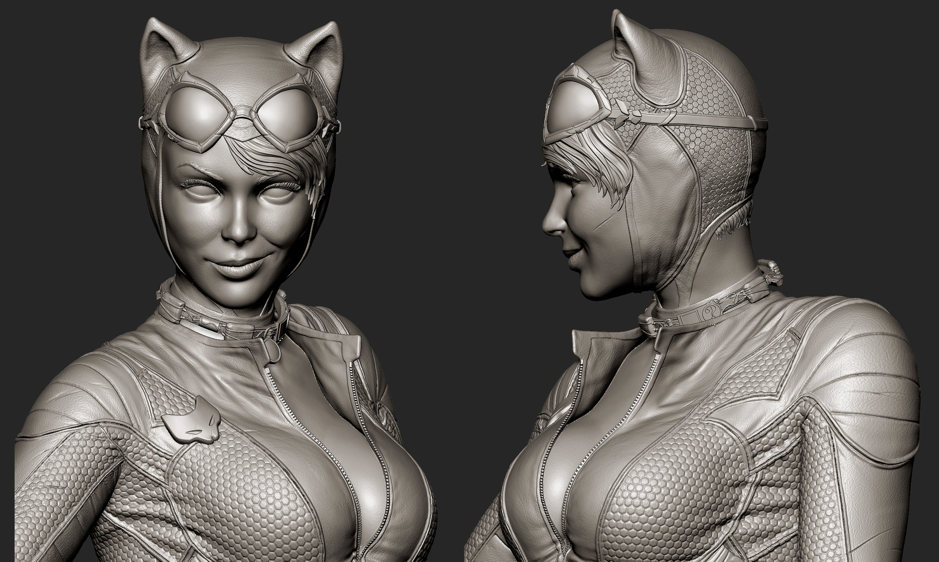 Artstation Catwoman Arkham Knight Prime 1 Studio Steferson Rocha