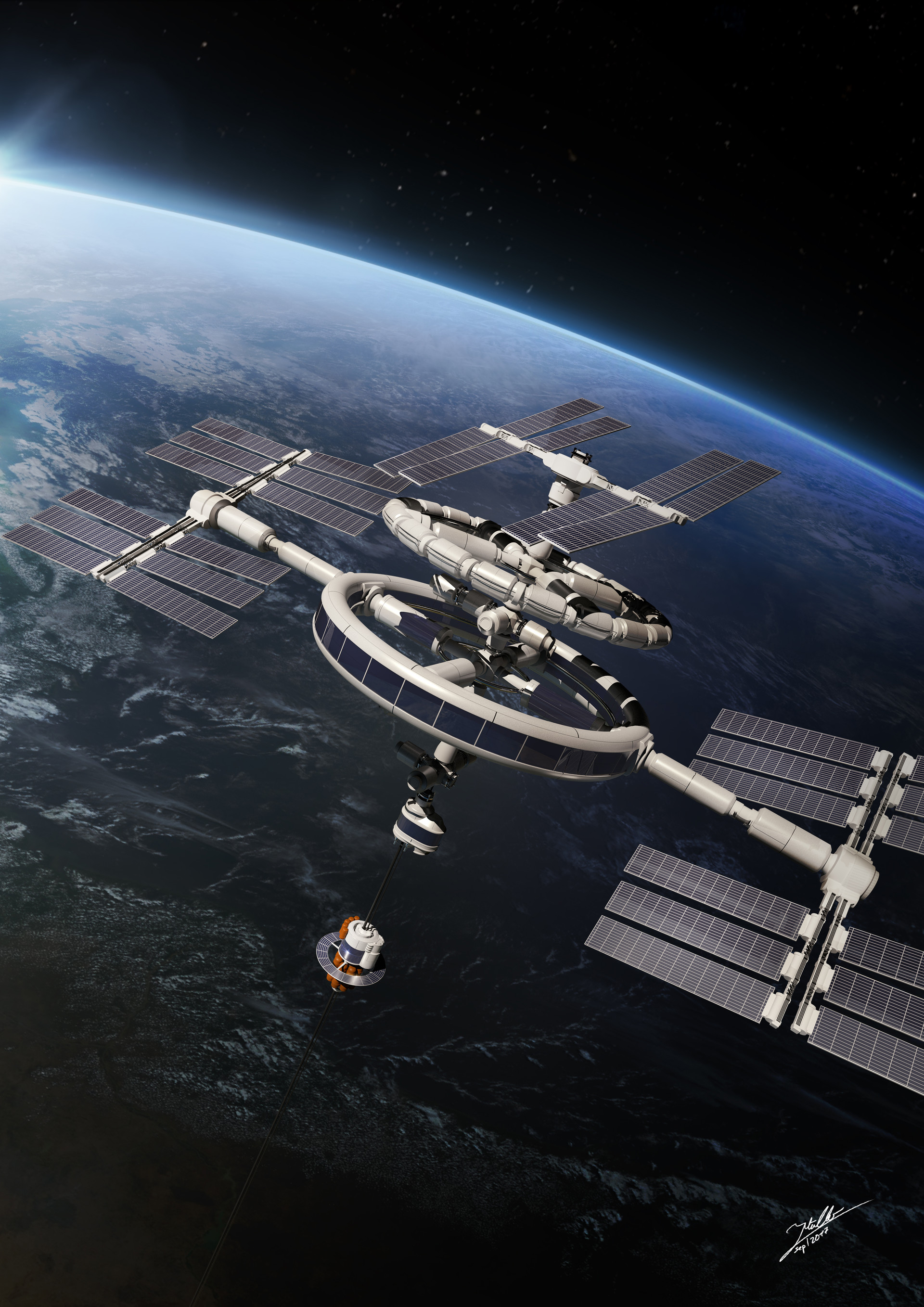 Johannes Mueller Space Elevator