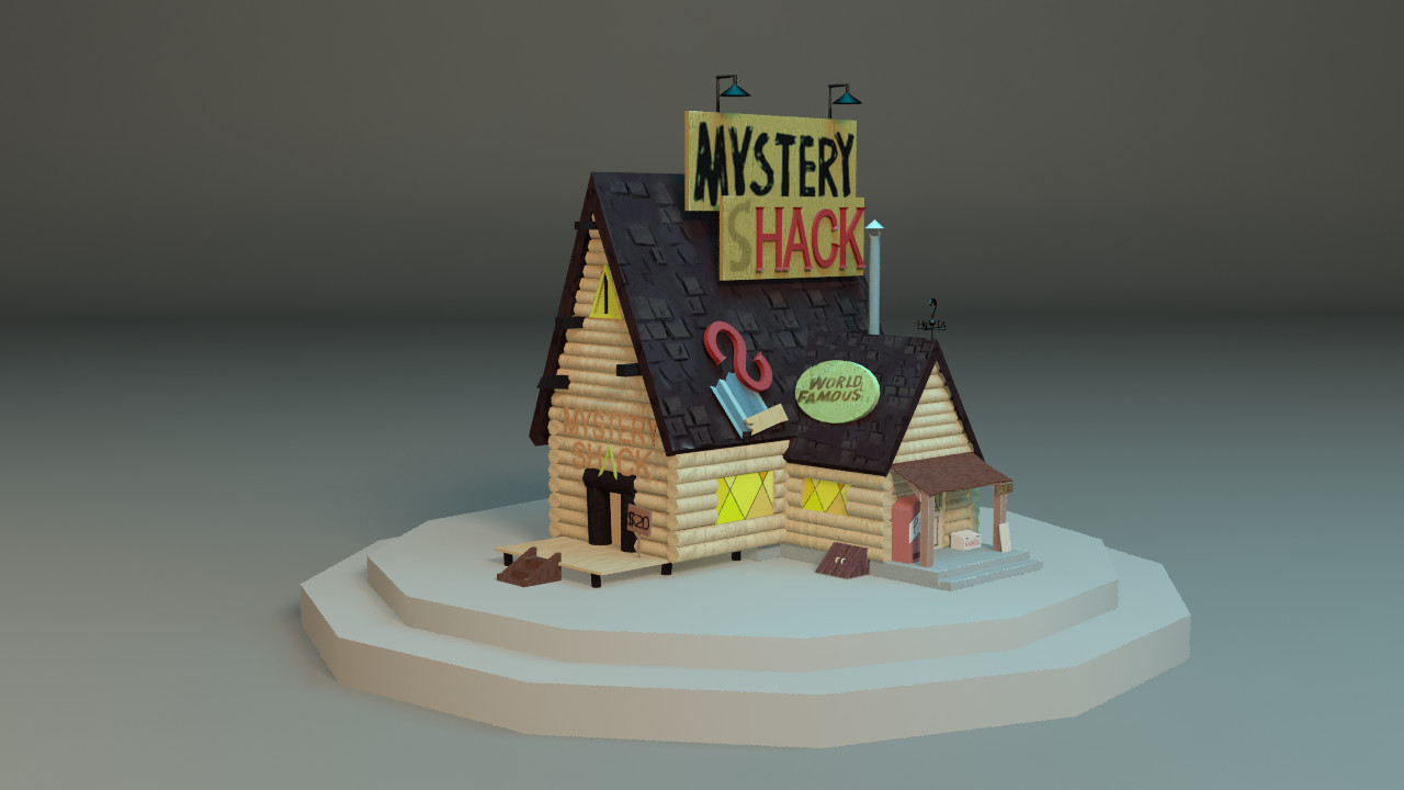 Artstation Mystery Shack Tom Rolls