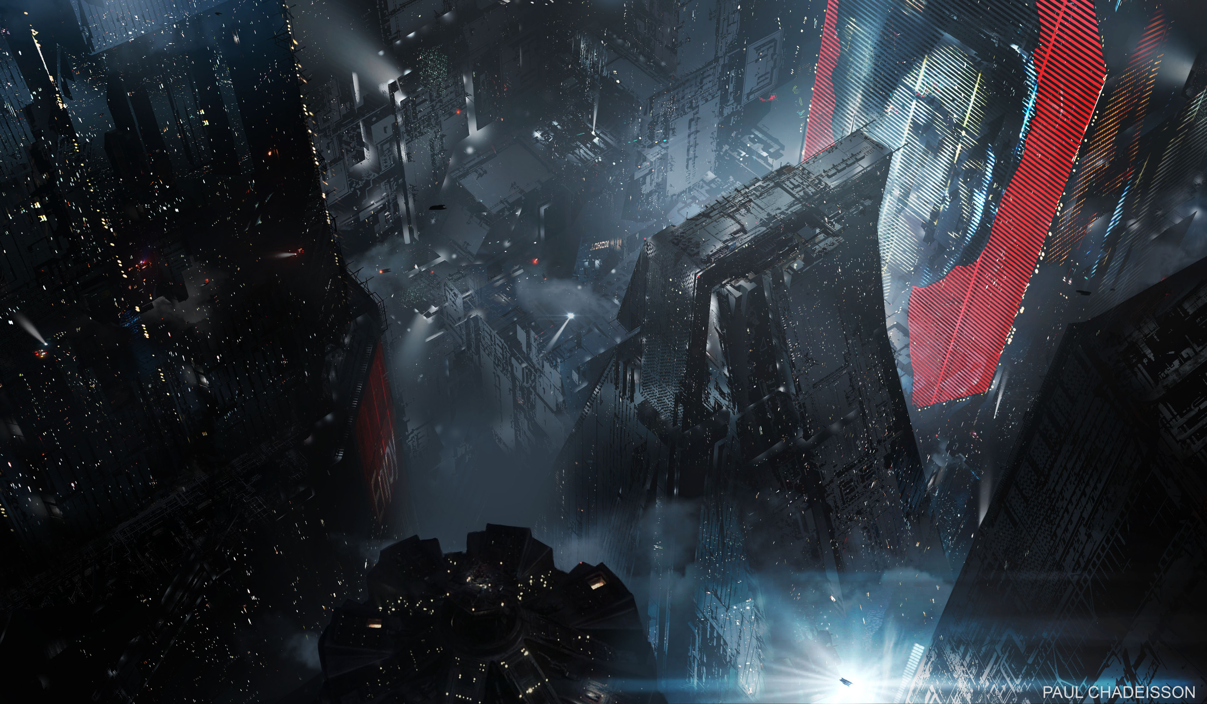 Artstation Blade Runner 49 Black Out 22 Paul Chadeisson